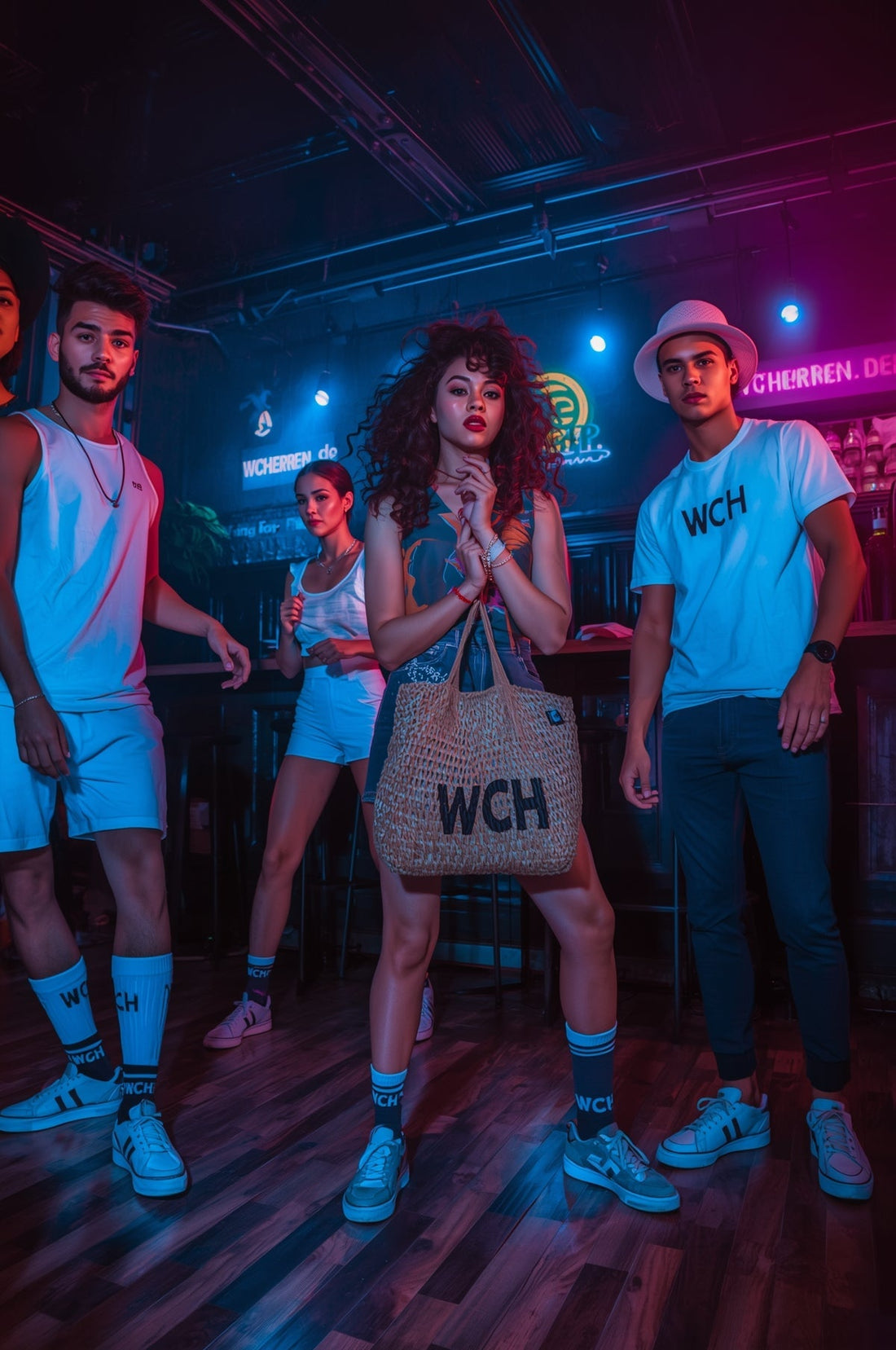 Streetwear & Nightlife – WCH Meme Mode im Club