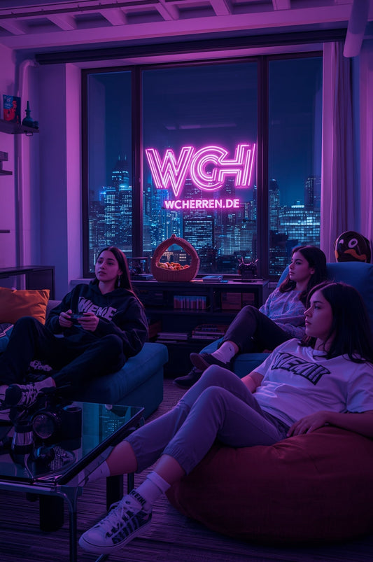„Couch Culture – WCH Meme Mode für Zuhause“
