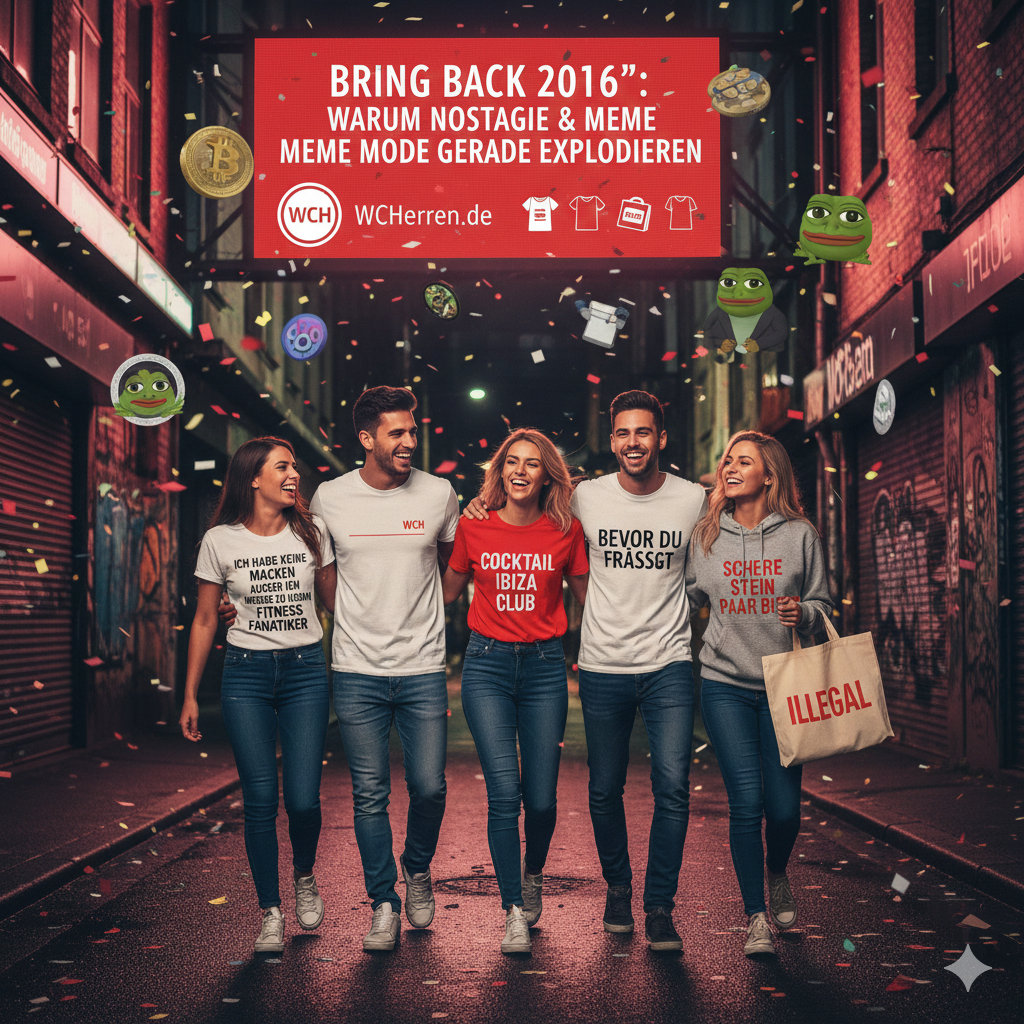 „Bring Back 2016“: Warum Nostalgie und WCH Meme Mode gerade explodieren