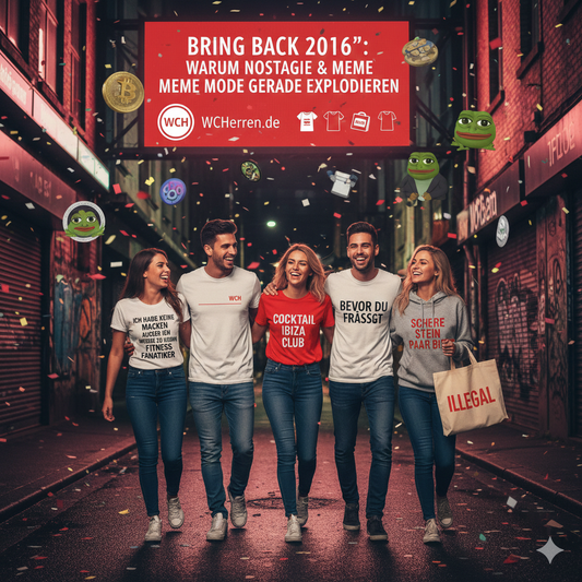 „Bring Back 2016“: Warum Nostalgie und WCH Meme Mode gerade explodieren