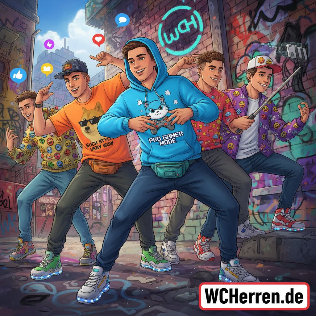 Meme T-Shirts für Männer – Humor, Style und WCHerren Vibes