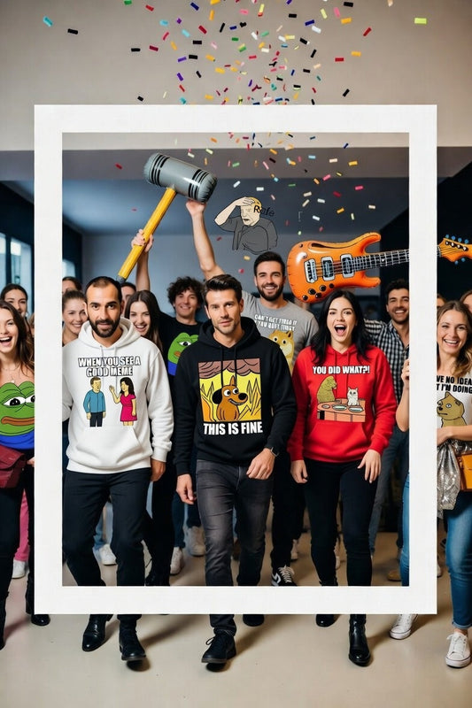 Meme Hoodies vs Meme T-Shirts mit WCH von WCherren