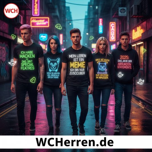 Meme‑T-Shirts für das Jahr der absurden Statements