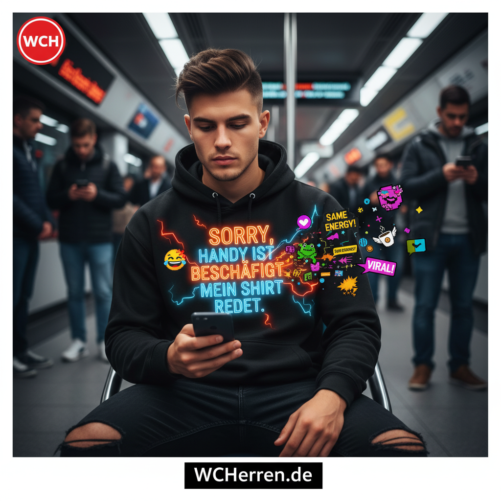 Wenn dein Shirt lauter spricht als dein Smartphone – Meme‑T‑Shirts von WCHerren